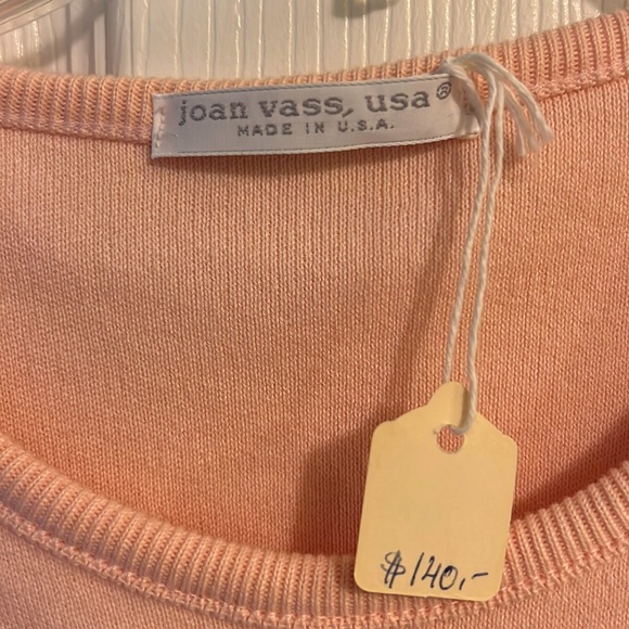 NWT Joan Vass 100% cotton sweater dress - Picture 3 of 9